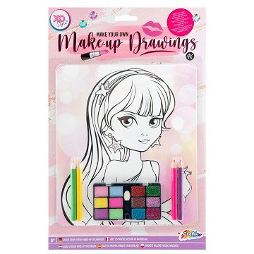 Make-Up Drawing Book A4