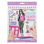 Fashion Design Sticker Book + Stencils