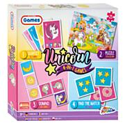 Game box 4in1 Unicorn