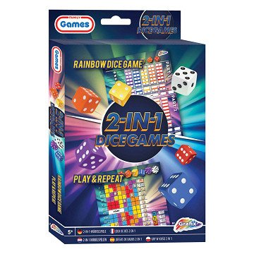 Dice games 2in1 (Rainbow Dice & Play and Repeat)