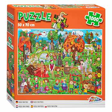 Jigsaw puzzle Comic City Park, 1000 pcs.