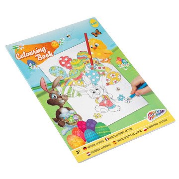 Malbuch Ostern A4, 64 Seiten.