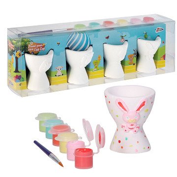 Paint your own Egg Cups, 4 pcs.