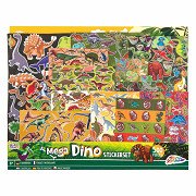 Mega-Sticker-Set Dinosaurier, 500-tlg.