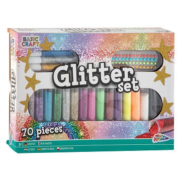 Glitzerset, 70tlg.