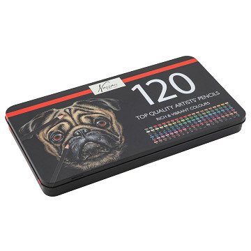 Nassau Buntstifte in Schachtel, 120 Stück.