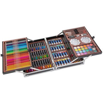 Nassau Luxury Art Set Creative in Metal Case, 121 pcs.