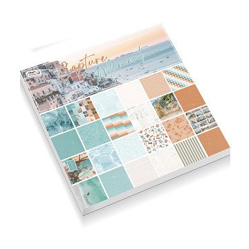 Bedrukt Papier Blok, 24 vellen - Set 2