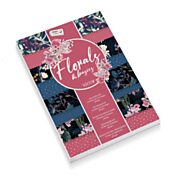 Craft card A5, 32 sheets - Florals & Basics