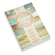 Craft cardboard A5, 32 sheets - Grunge & Beachy