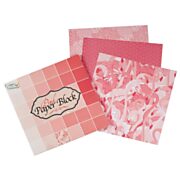 Craft card, 30 sheets - Pink