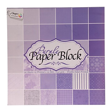 Craft Cardboard XL, 30 sheets - Purple
