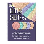 Zelfklevende Glitter Vellen A5 - Set 2