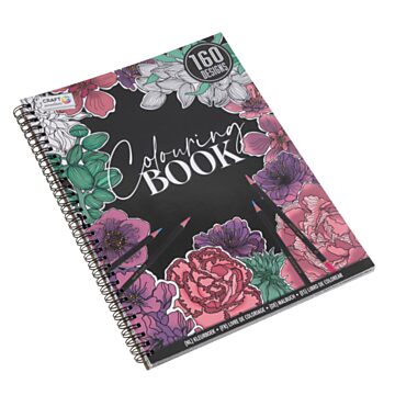 Coloring Book 160 Designs - Flowers