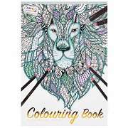 Coloring book A4 - Lion