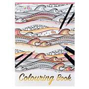 Coloring book A4 - Waves
