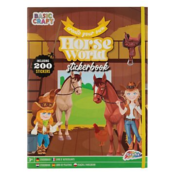 Stickerbuch Magic Horses, 200 Sticker