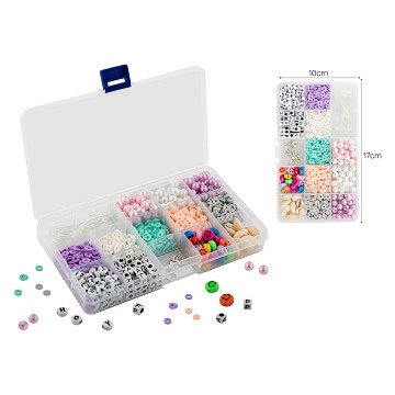 Kralensets Beads in Box, 12 setjes beads