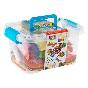 Craft box filled, 180 pcs.