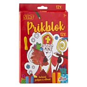 Sinterklaas Pin block with 12 sheets