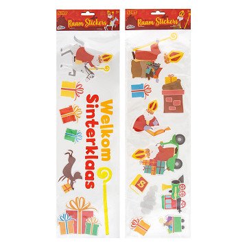 Sinterklaas Raamstickers