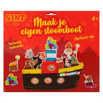 Sinterklaas Craft Kit - Make your own Steamboat