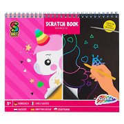 Scratch Book Unicorn, 10 Sheets