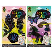 Create your own Scratch Art Girl