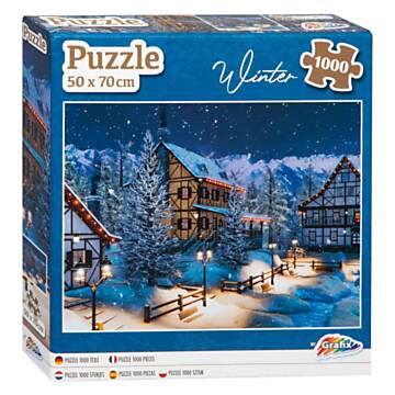 Winter Puzzle Village, 1000pcs.