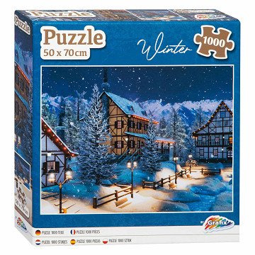 Winter Puzzle Village, 1000pcs.