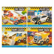 Wooden Construction and Painting Package - Car