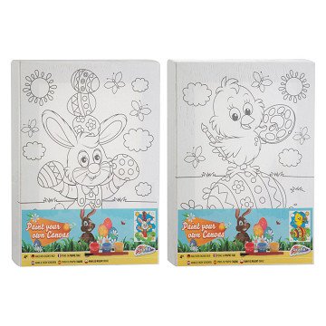 Make your own Easter Canvas Painting