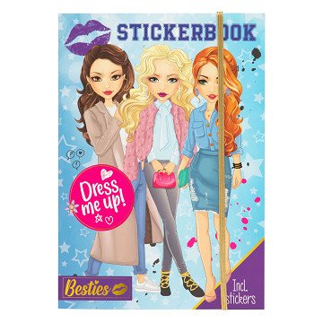 Besties Dress Me Up Sticker Book