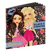 Besties - Scratch & Coloring Book