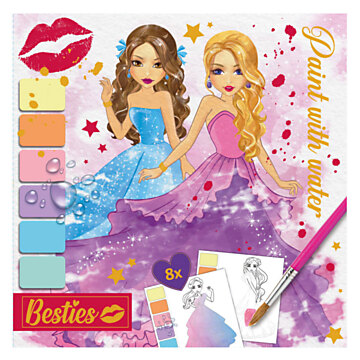 Besties Paint with Water Paint Set