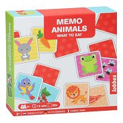 Lobbes Memo Game - Animal & Food
