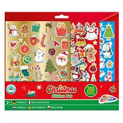 Stickerset Kerst