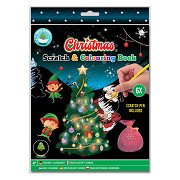 Scratch and Coloring Book Christmas