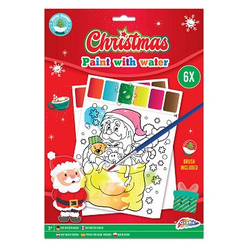 Water drawing book Christmas
