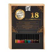 Professional Colored Pencils, 18pcs.