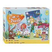 Jigsaw puzzle Easter 3in1