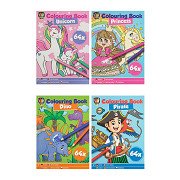 Coloring Book Themes A5, Set of 12