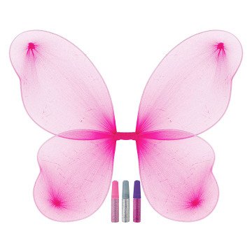 Decorate your own fairy wings, 4 pcs.