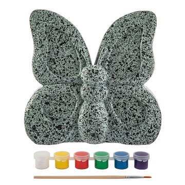 Steinmalerei Schmetterlingsfarben-Set, 8-tlg.