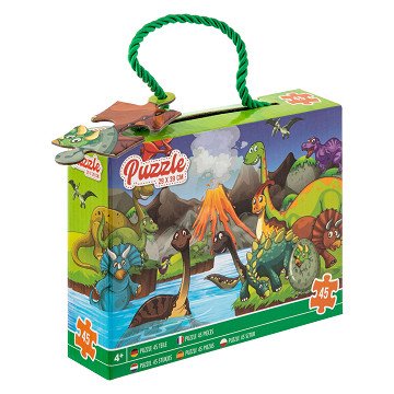 Jigsaw puzzle Dinosaur, 45 pcs.