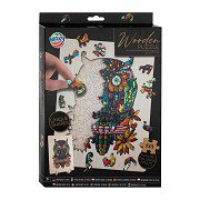 Wooden Puzzle Owl, 133 pcs.