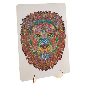 Wooden Puzzle Lion, 140 pcs.