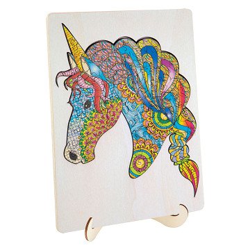 Wooden Jigsaw Puzzle Unicorn, 137pcs.