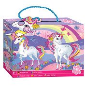 Puzzle Einhorn, 45 Teile.