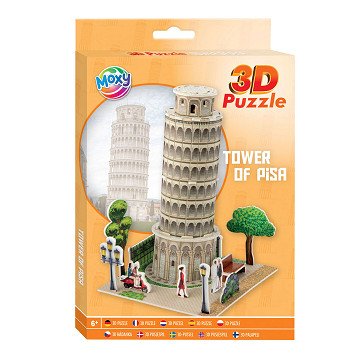 3D Foam Puzzel Toren van Pisa